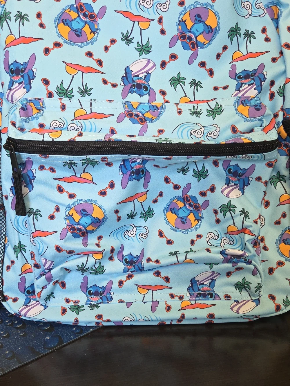 Disney's Stitch Backpack and lunch bag set--NWT-- Stitch character all over